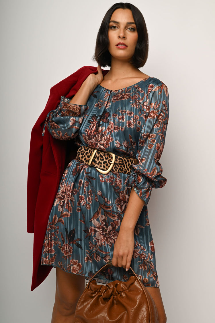 Mini abito a stampa floreale