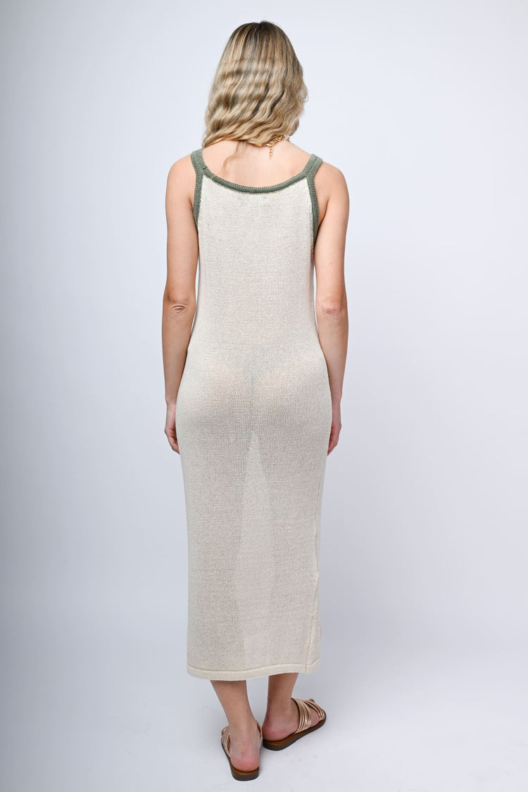 Abito midi in maglia