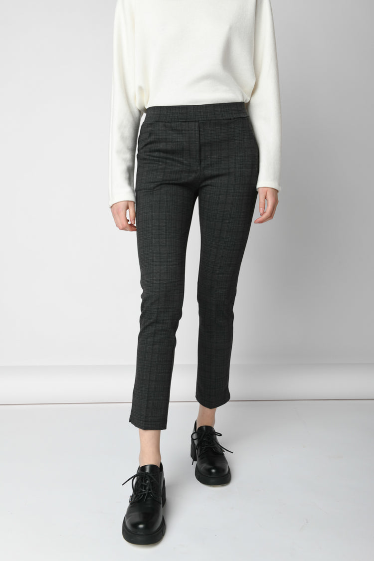 Pantaloni a motivo check