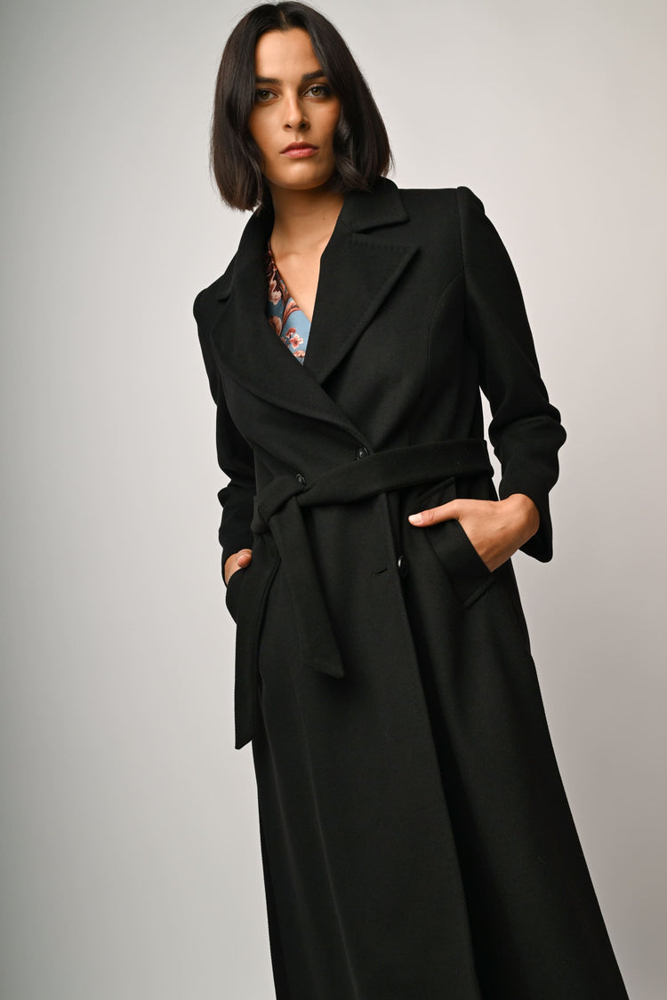 Cappotto lungo doppiopetto