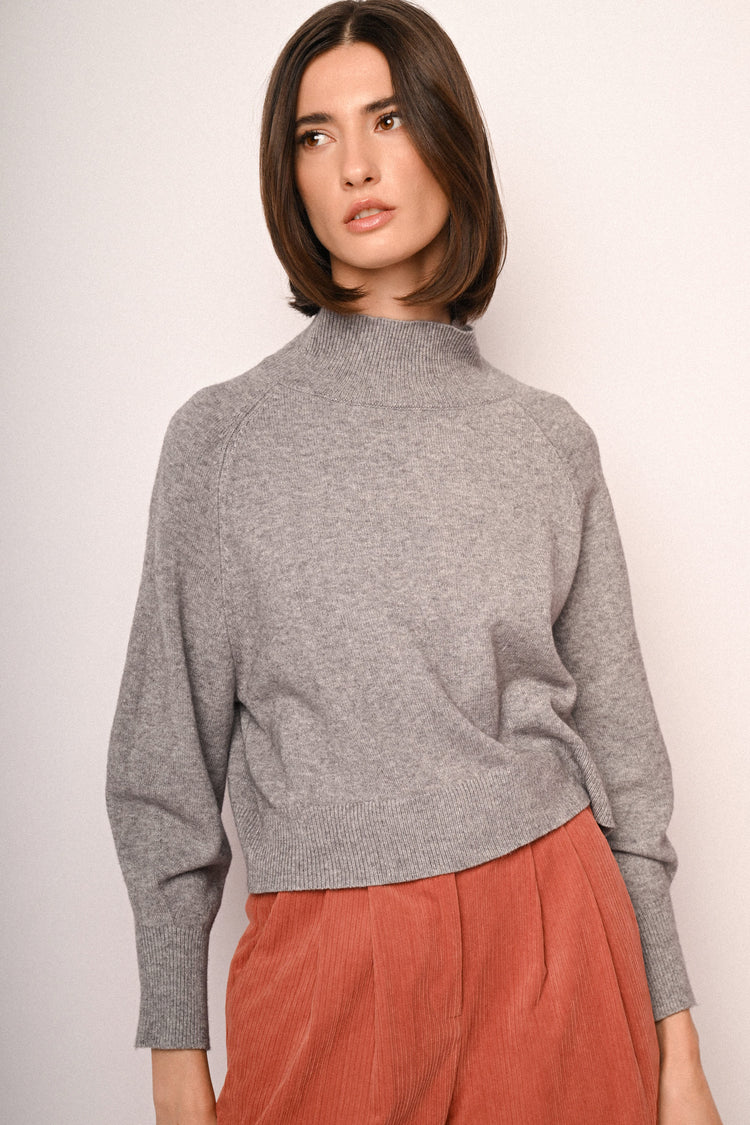 Lupetto con maniche raglan