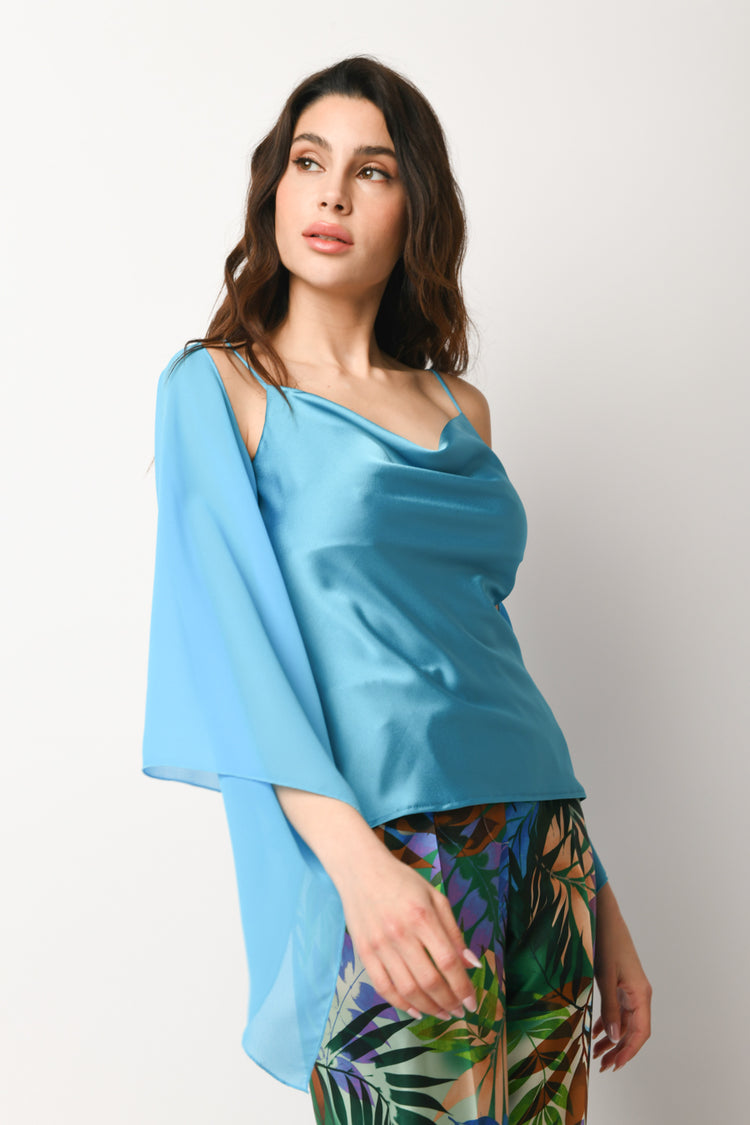 Coprispalle in tulle