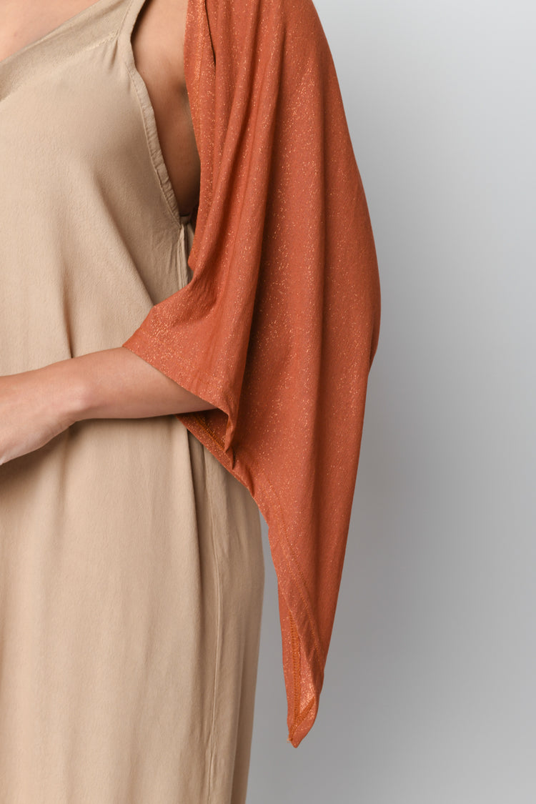 Coprispalle con lurex