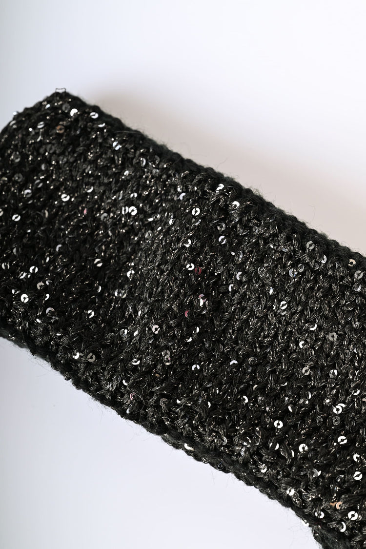 Fascia per capelli con paillettes