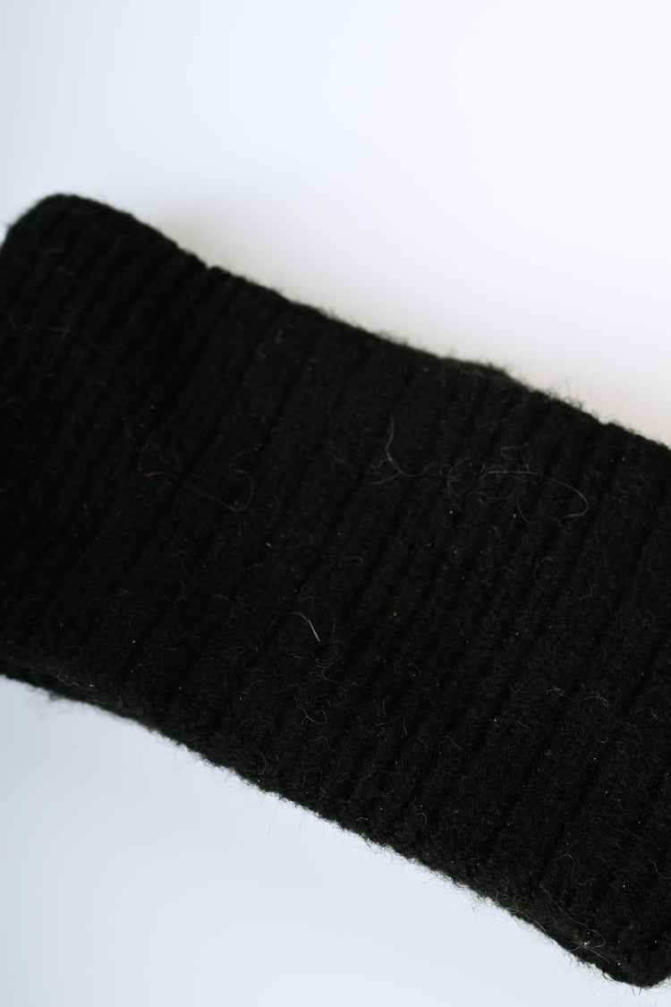 Fascia per capelli in maglia lurex