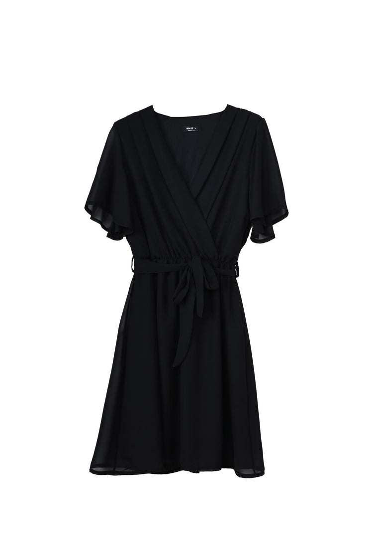 Mini abito con cintura