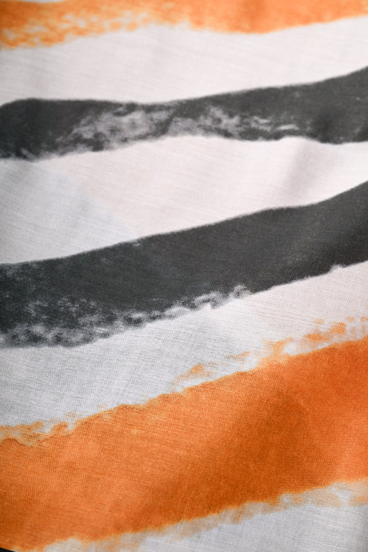 Sciarpa a stampa zebrata