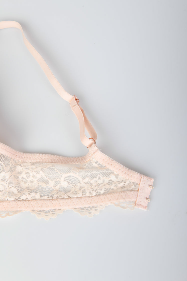 Reggiseno imbottito in pizzo