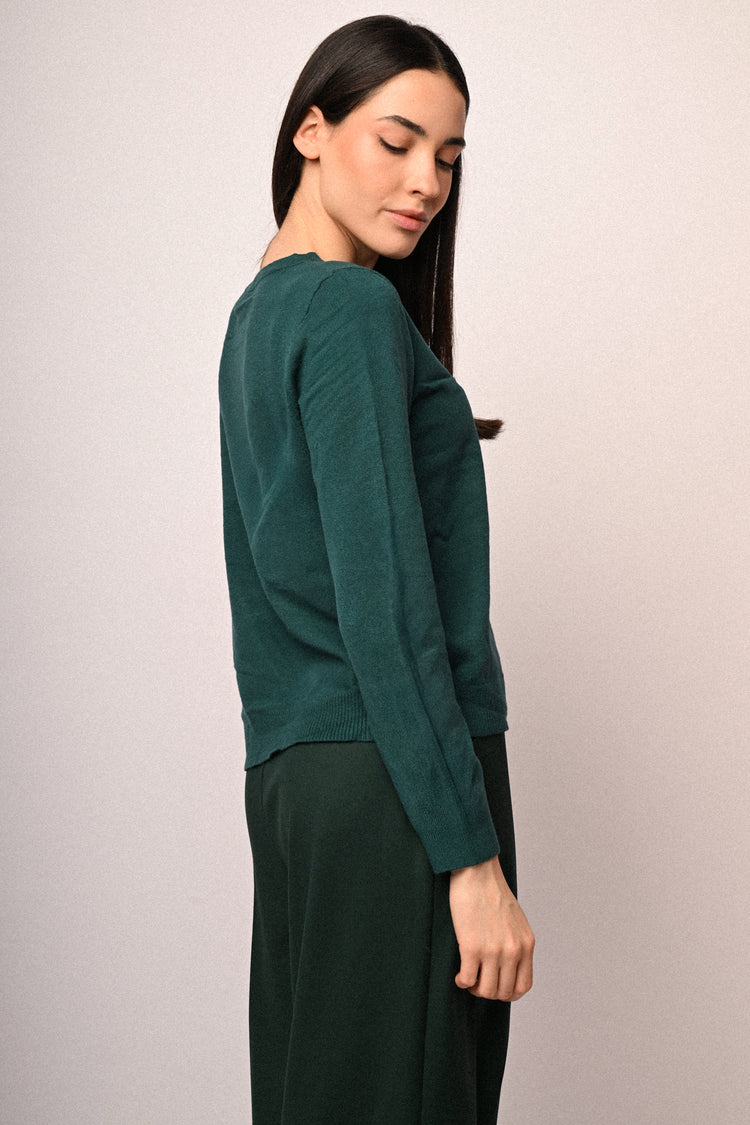 Maglia girocollo basic