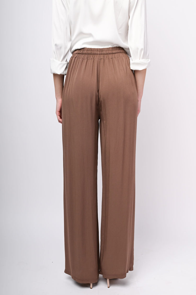Pantaloni palazzo in viscosa