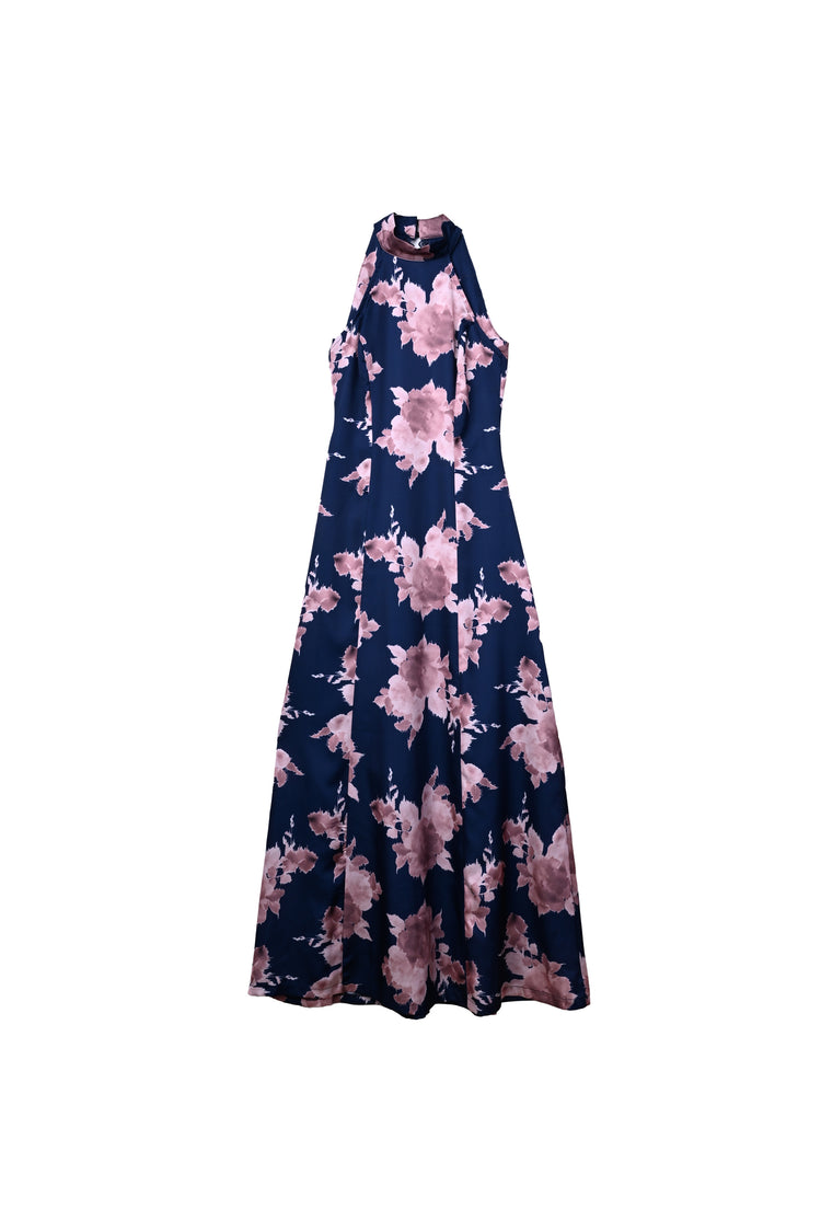 Abito lungo a fiori