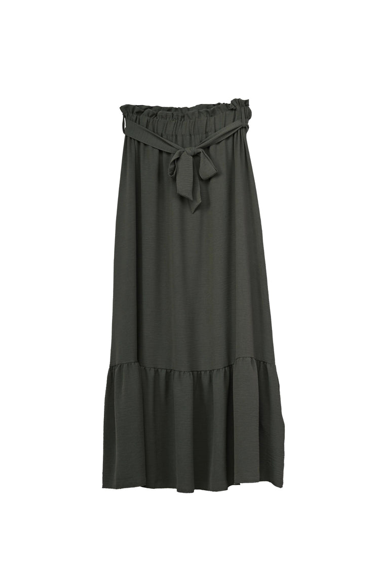 Gonna lunga con cintura