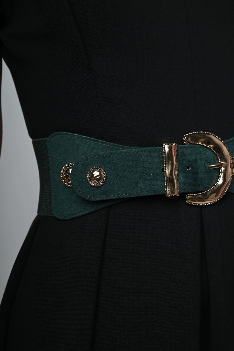 Cintura alta con borchie