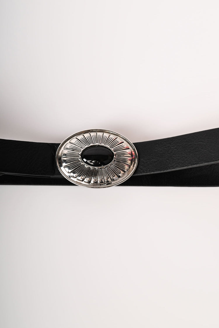 Cintura con fibbia ovale