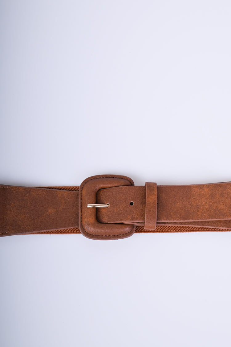 Cintura elastica in similpelle