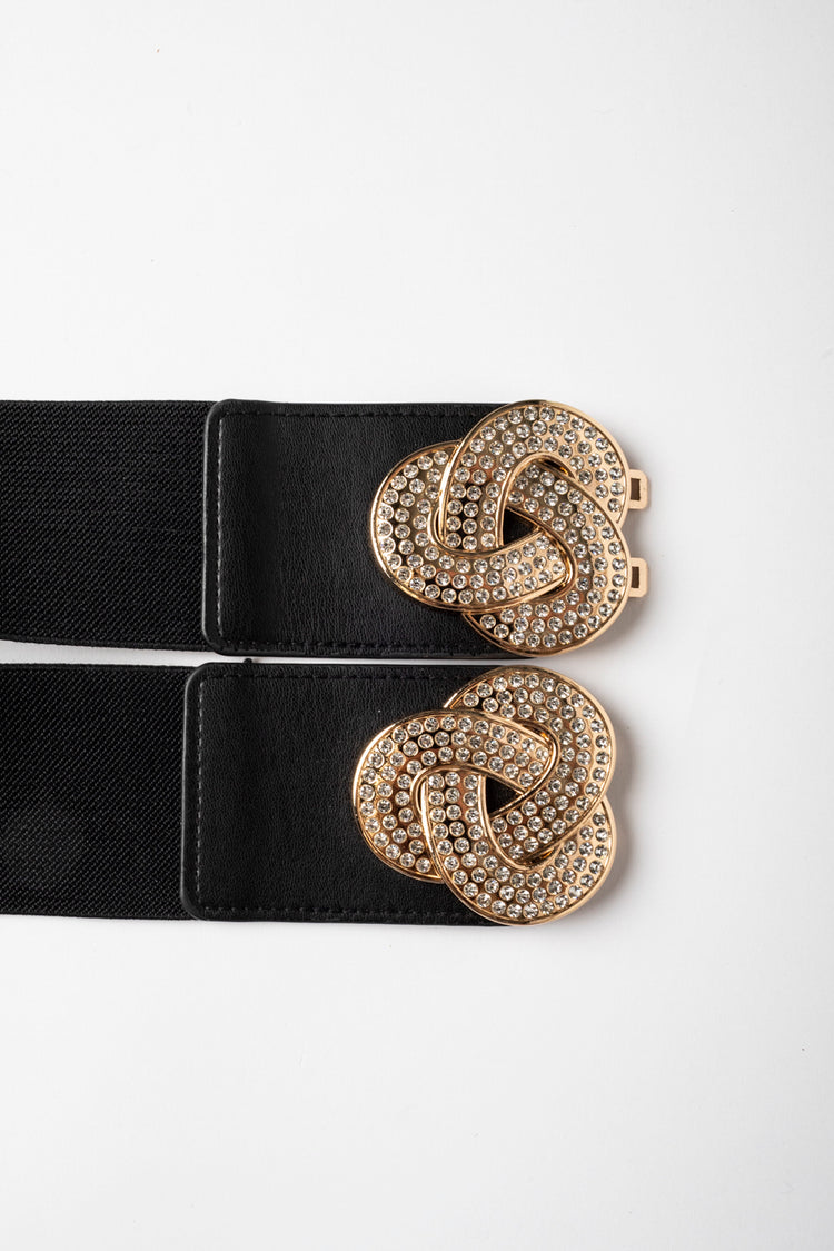 Cintura elastica con fibbia a nodo