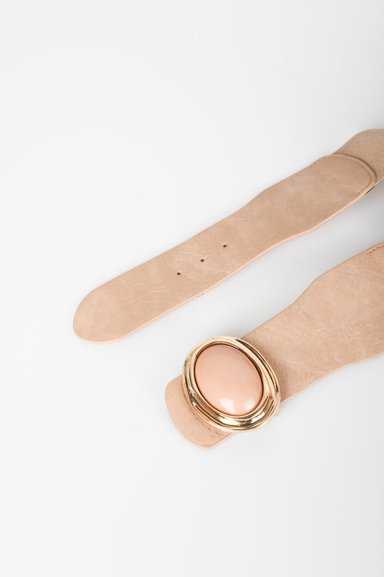 Cintura con fibbia ovale