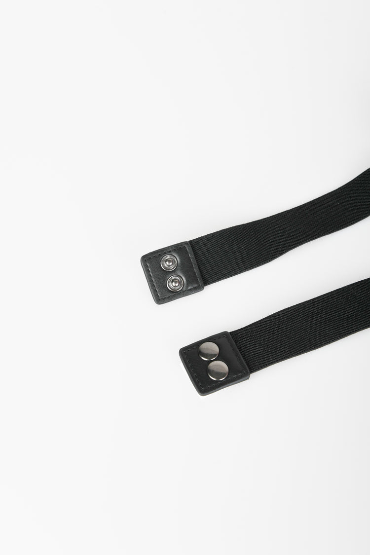 Cintura arricciata con strass