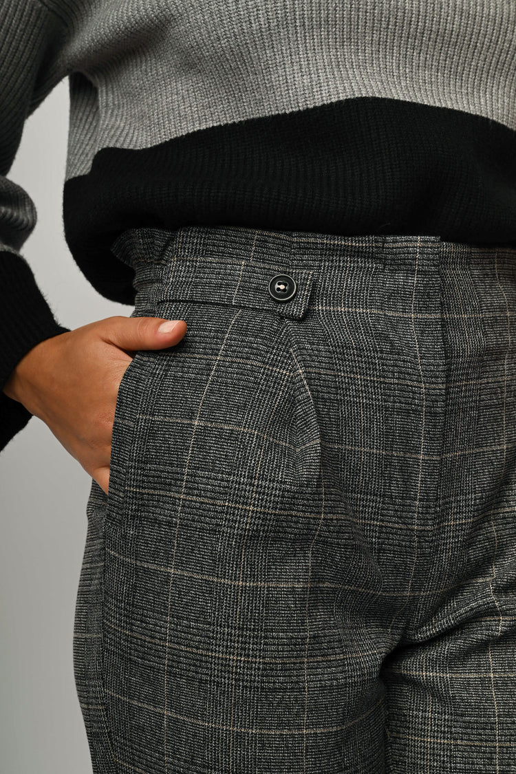 Pantaloni baggy Principe di Galles