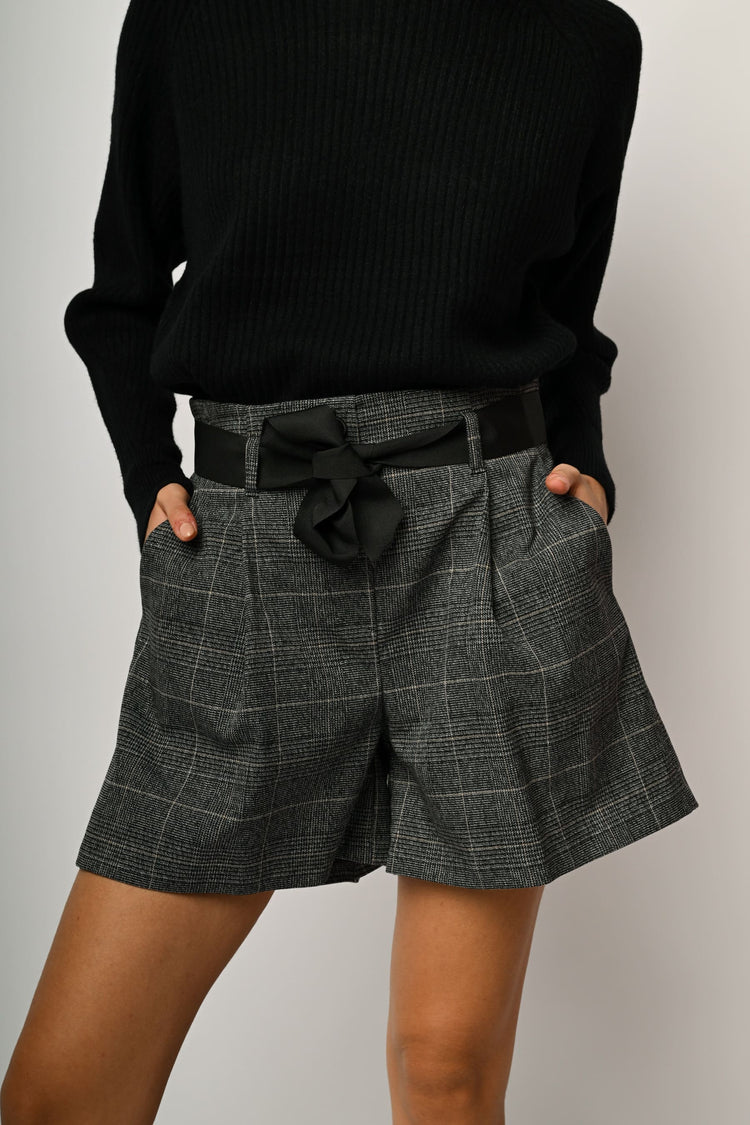 Shorts con motivo Principe di Galles