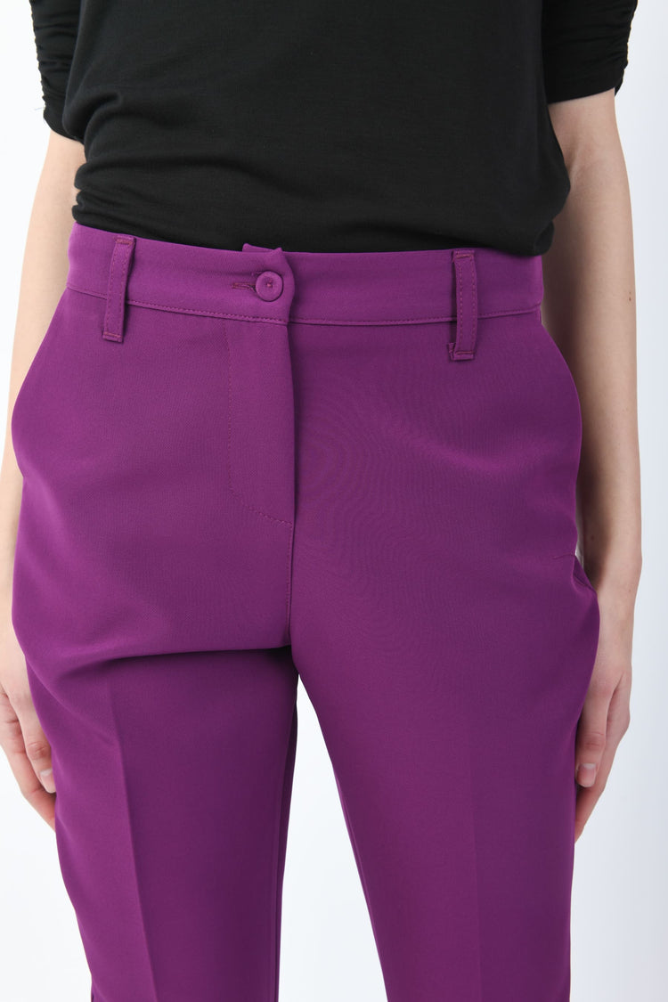 Pantaloni con risvolto