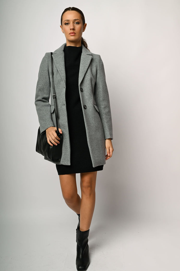 Cappotto monopetto