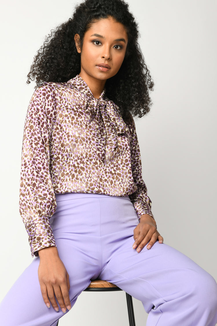 Pantaloni palazzo a vita alta