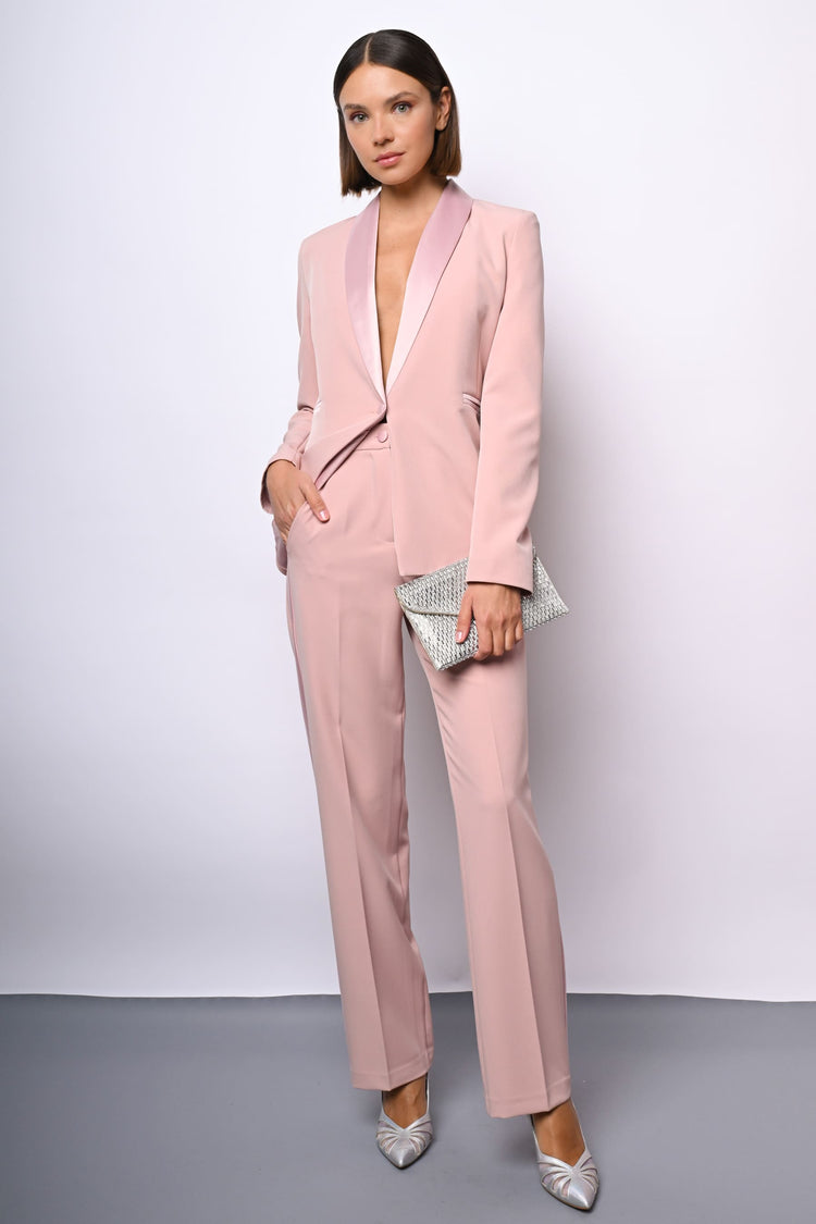 Blazer stile smoking