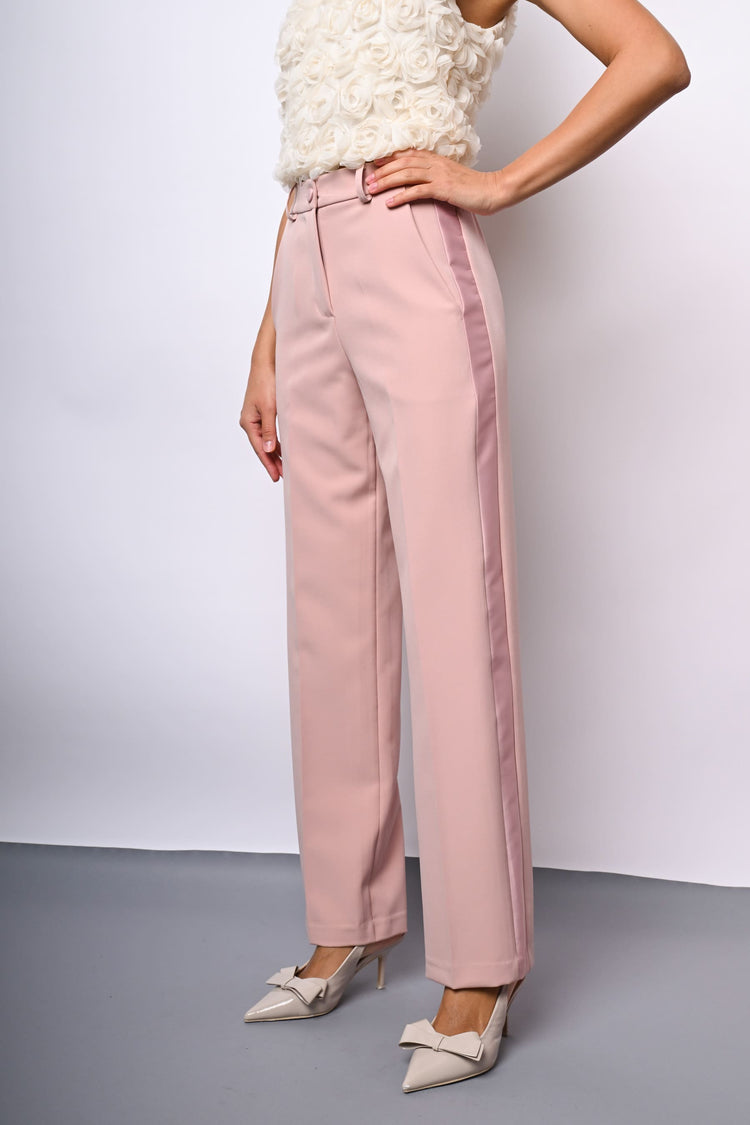 Pantaloni stile smoking