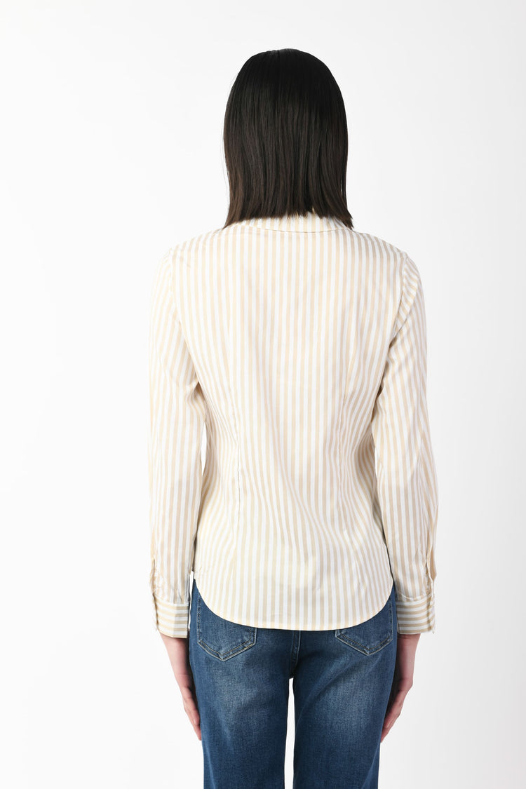 Camicia basic con riga
