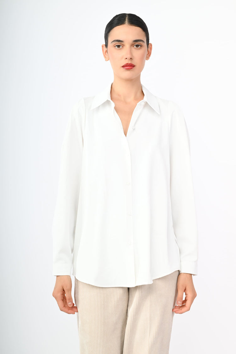 Camicia misto cotone