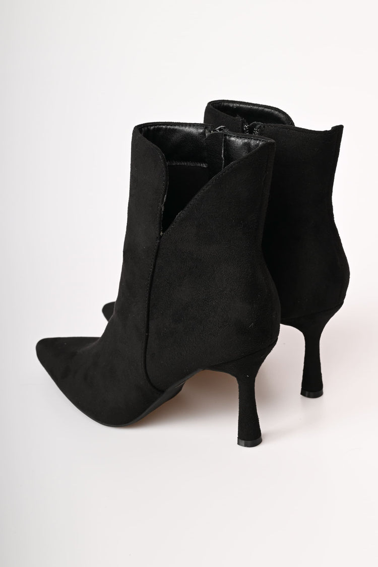 Stivaletti in faux suede