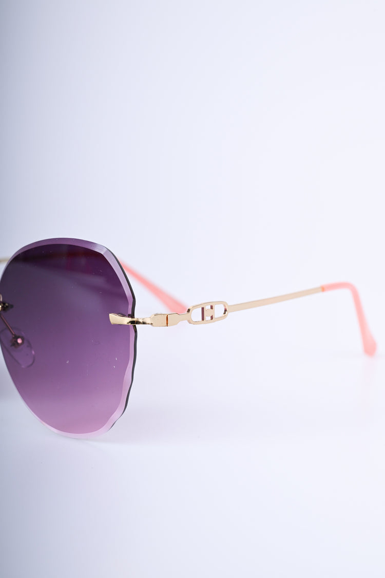 Occhiali da sole rotondi