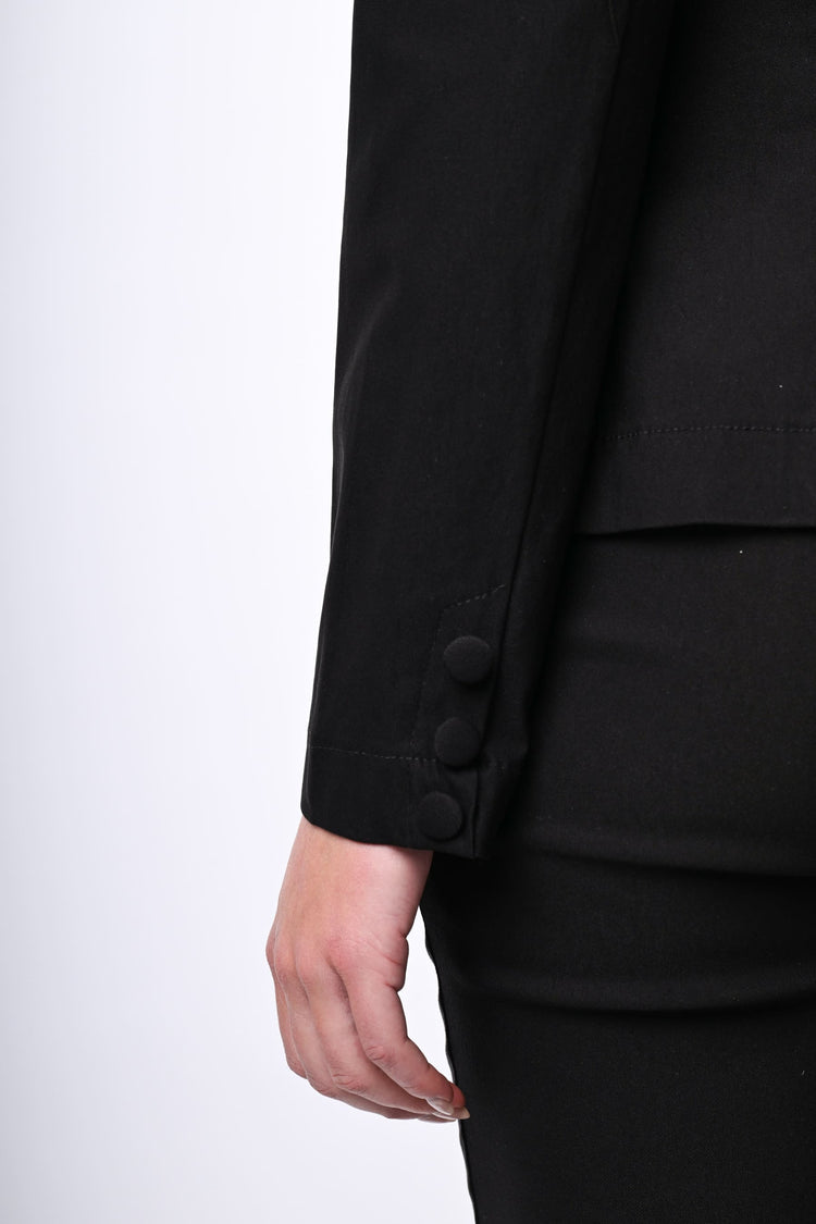 Blazer monopetto misto viscosa