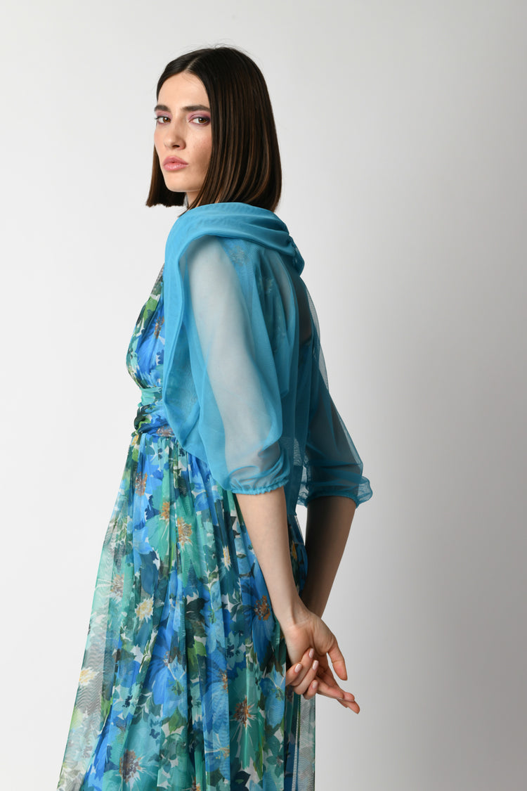 Coprispalle in tulle