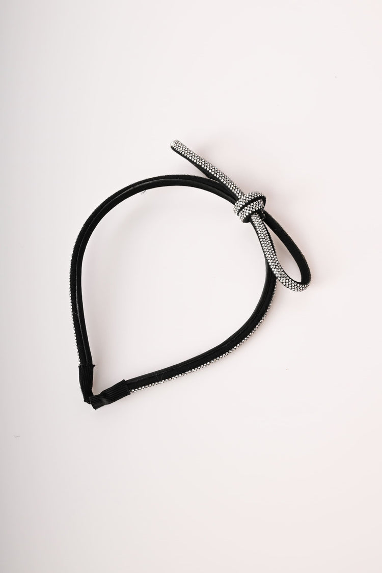 Set di due cerchietti con strass