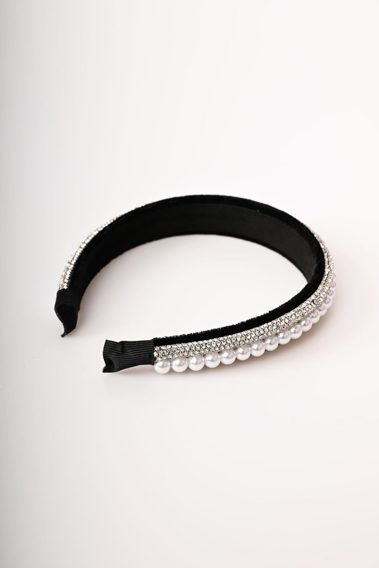 Set di due cerchietti con strass