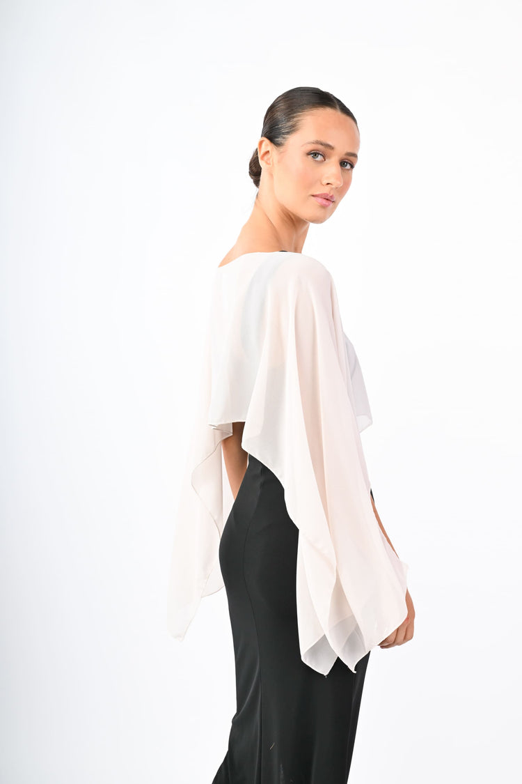 Coprispalle in georgette