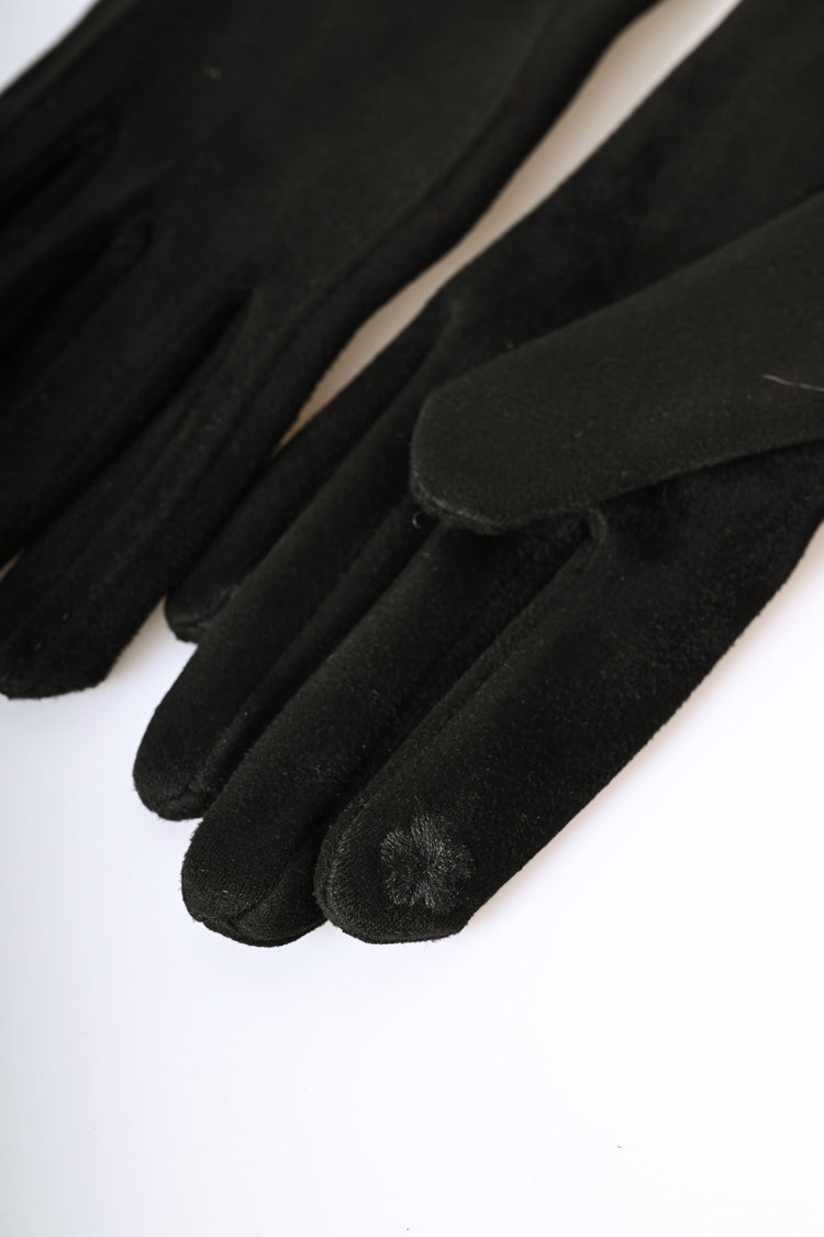 Guanti con impunture