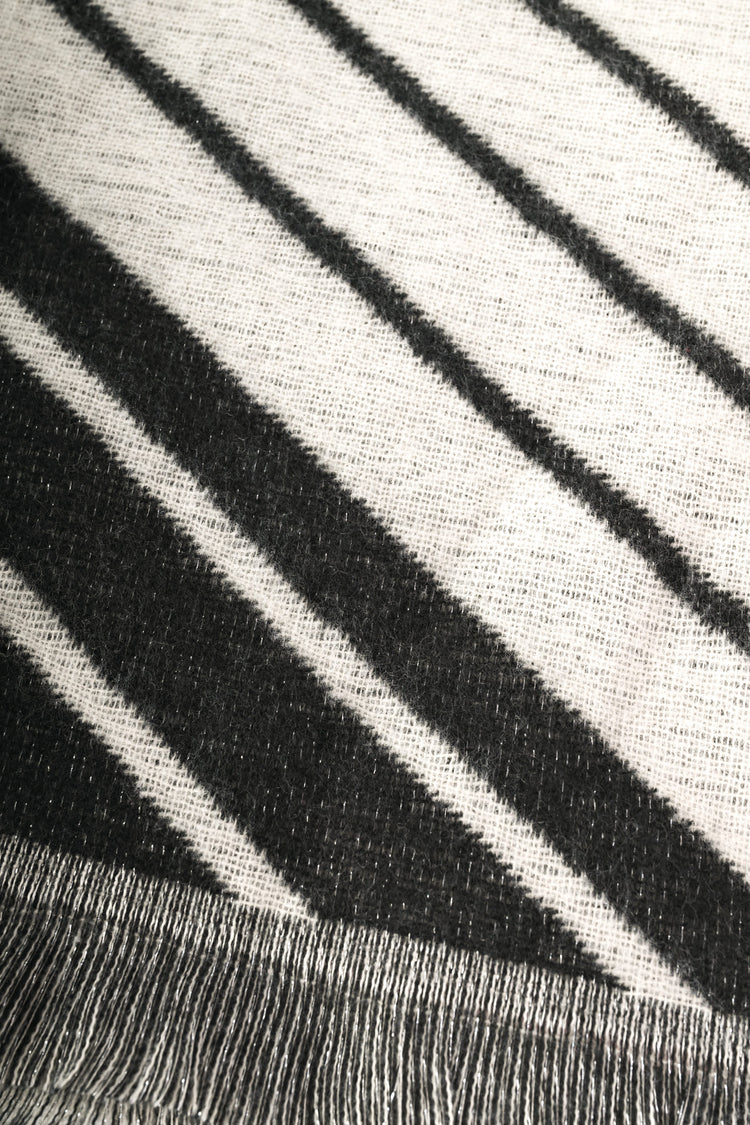 Sciarpa motivo geometrico