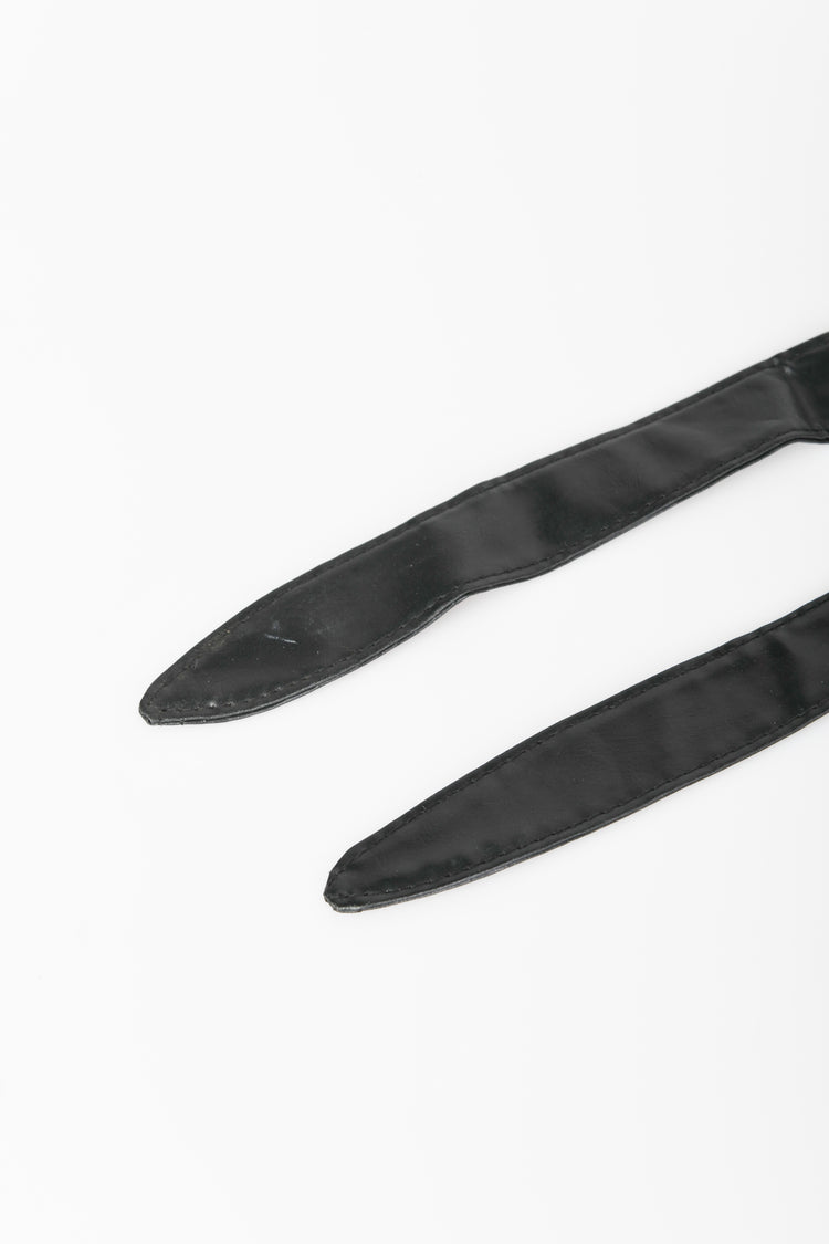 Cintura a fascia con catenella