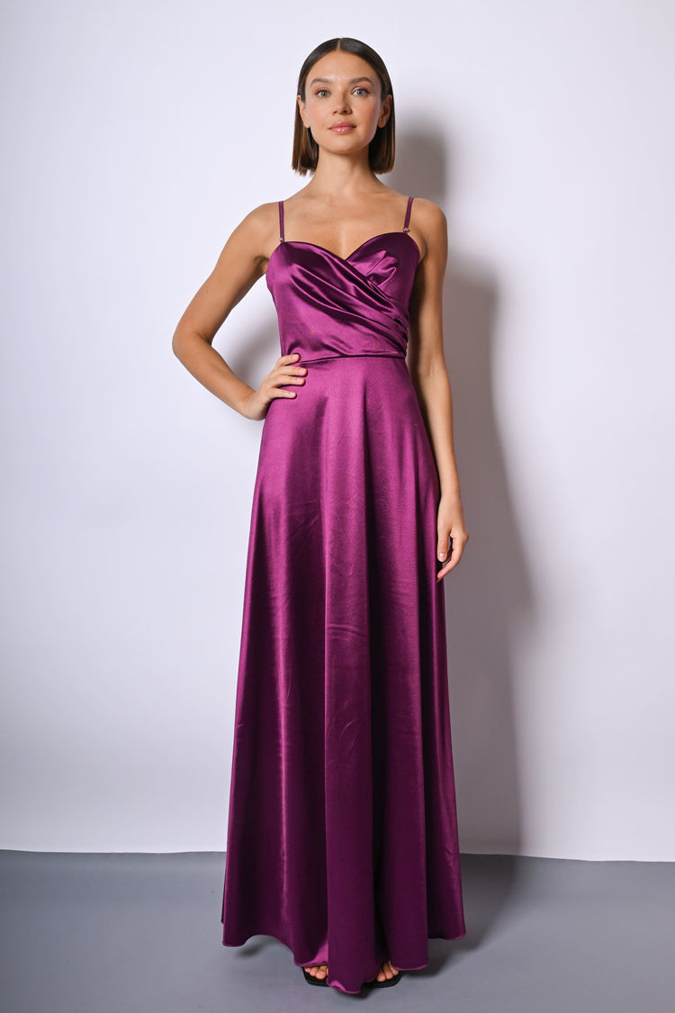 Abito da sera in raso