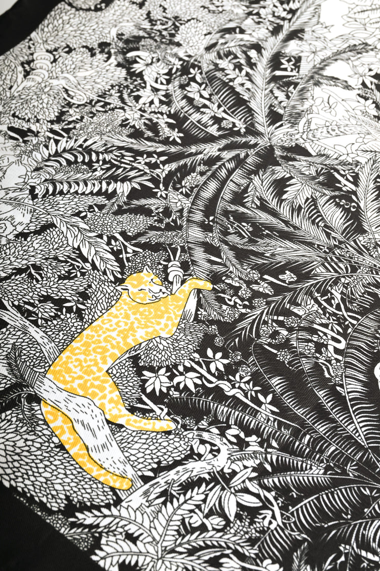 Foulard a stampa esotica