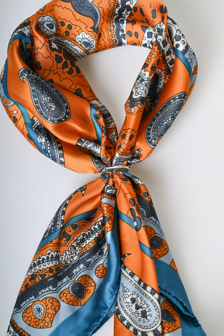 Foulard a stampa etnica