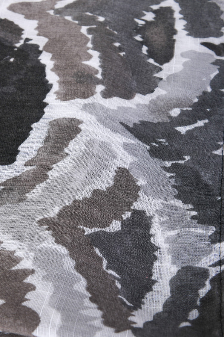 Sciarpa a stampa astratta