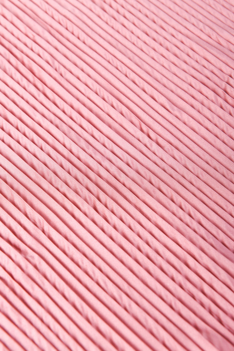 Foulard in raso plissé