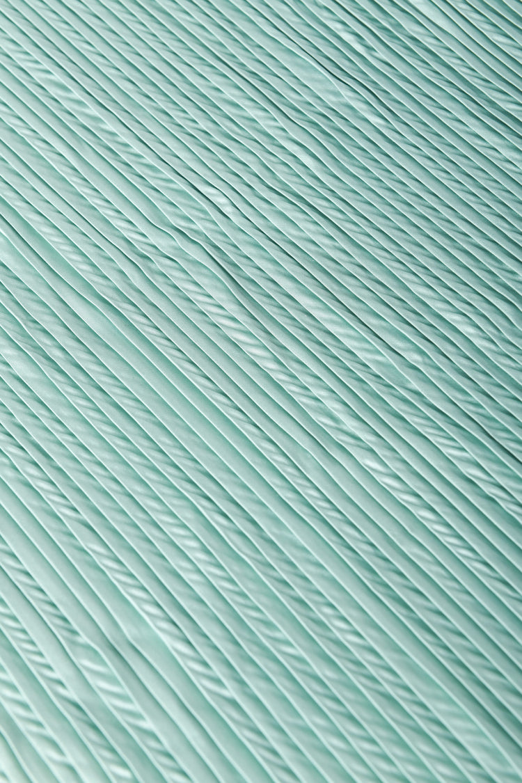 Foulard in raso plissé