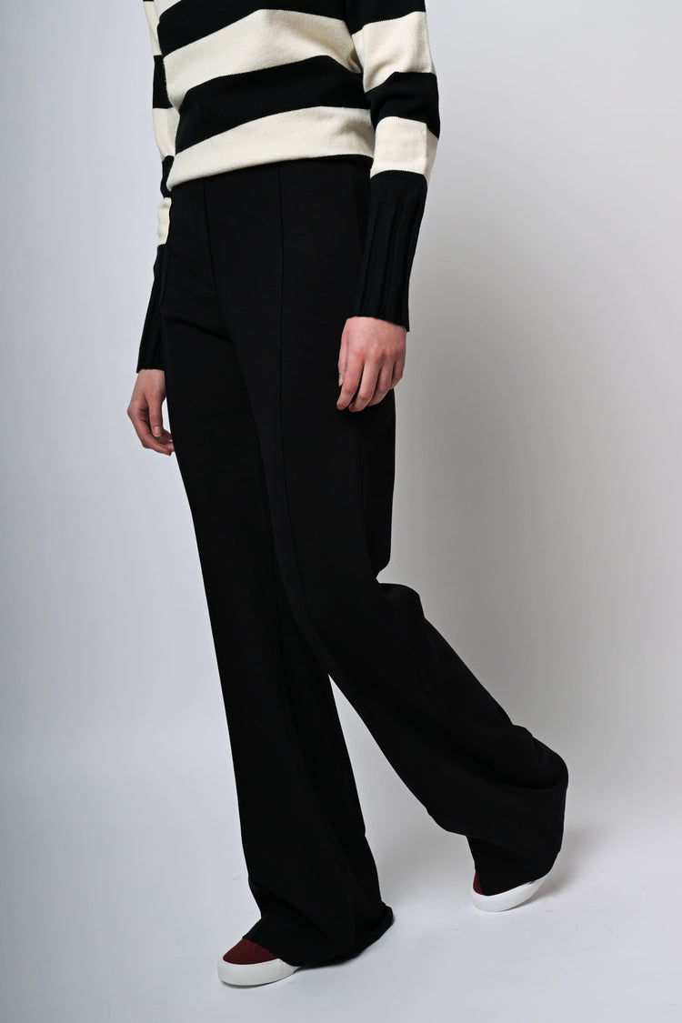 Pantaloni svasati misto viscosa