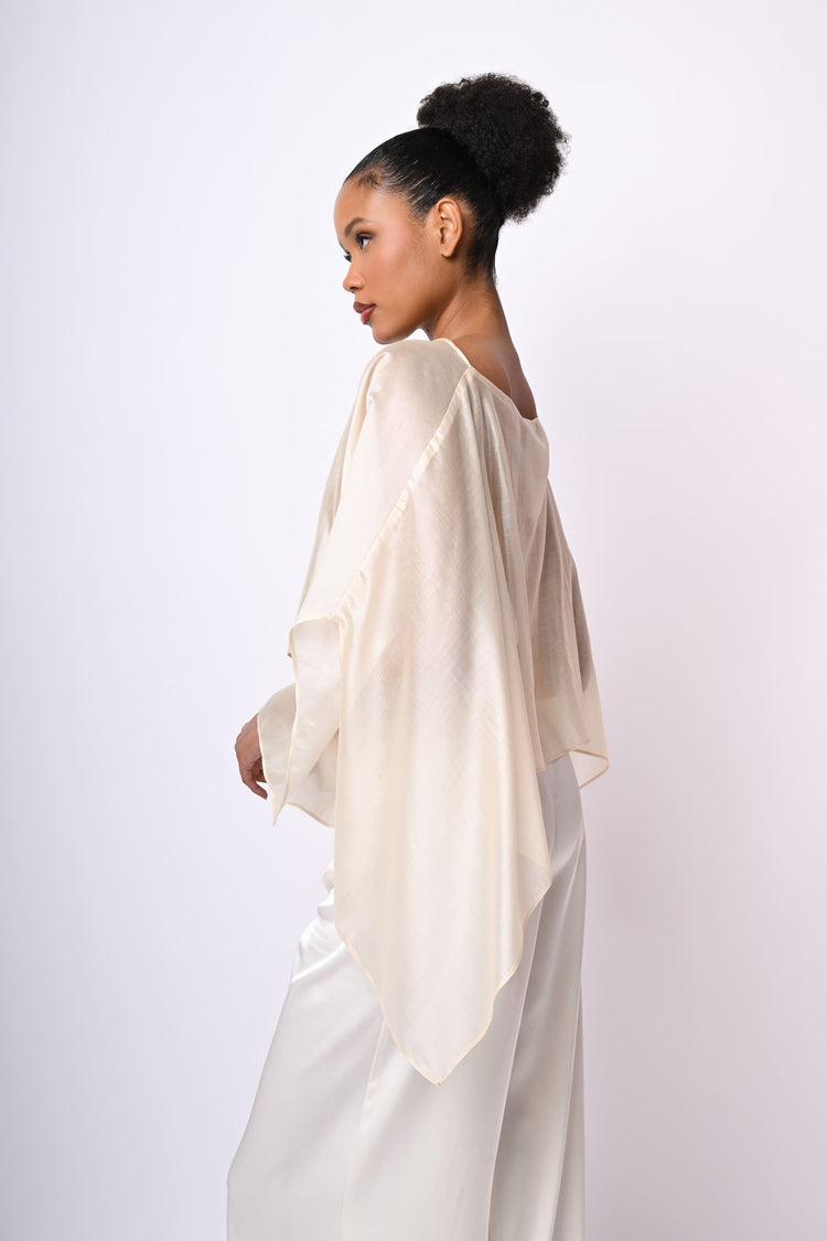 Coprispalle in organza