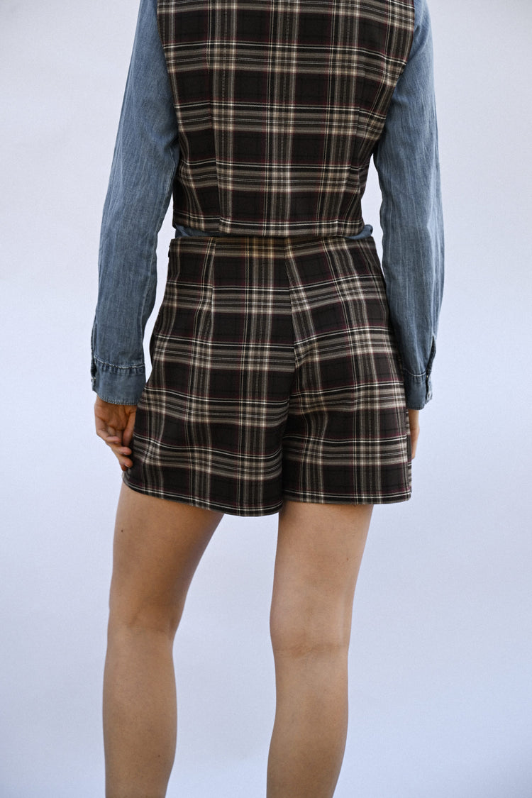 Skort a stampa scozzese